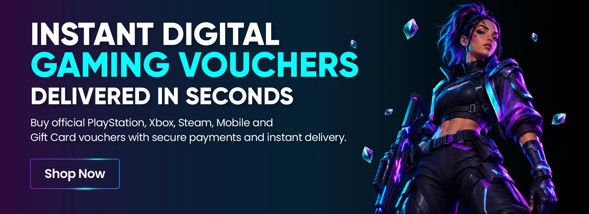 PREPAID GAMER BANNER