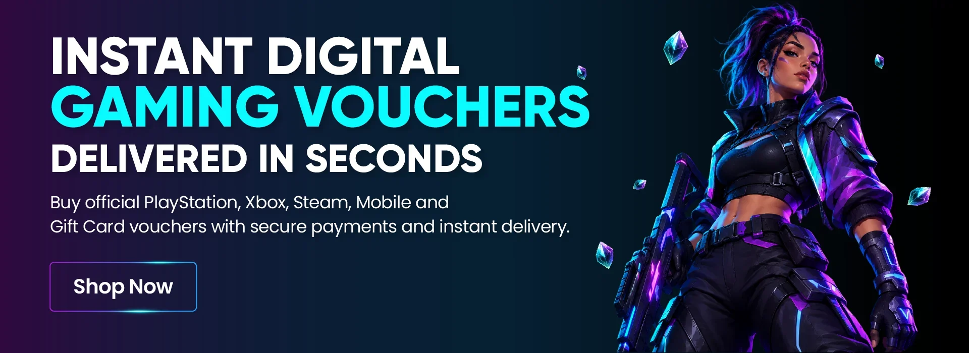 PREPAID GAMER BANNER