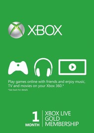 Xbox LIVE 1 Month Gold Membership Logo