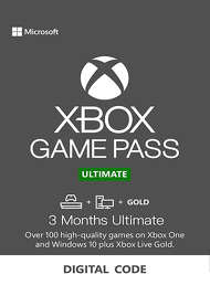 Xbox Game Pass Ultimate 3 Month Membership Logo