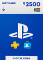 R2,500 PlayStation Store Gift Card