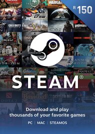 R150 Steam Wallet Code Logo