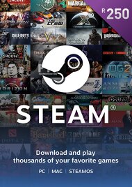 R250 Steam Wallet Code Logo