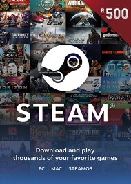 R500 Steam Wallet Code Logo